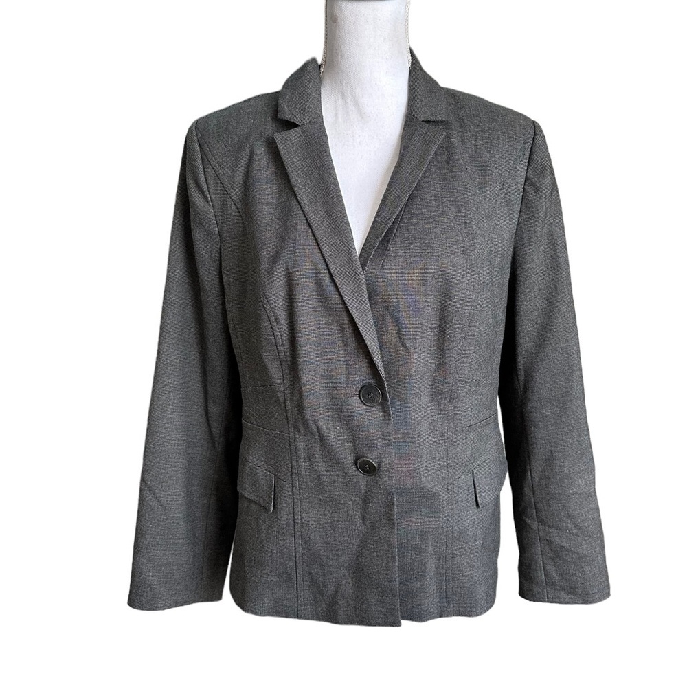 Halogen Gray Button Down Blazer